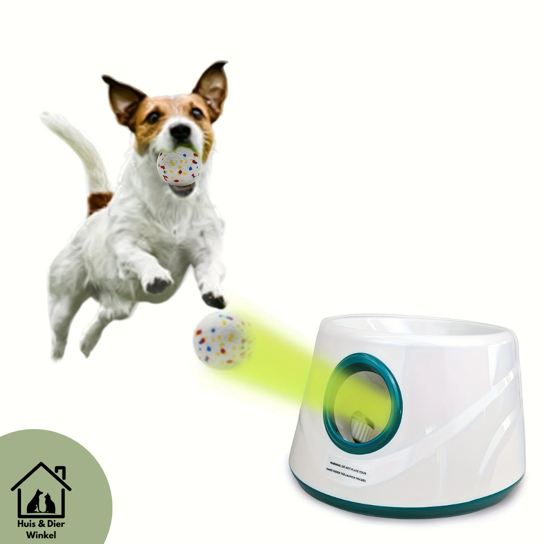 Huis & Dier Winkel - Automatische Ballengooier voor Honden