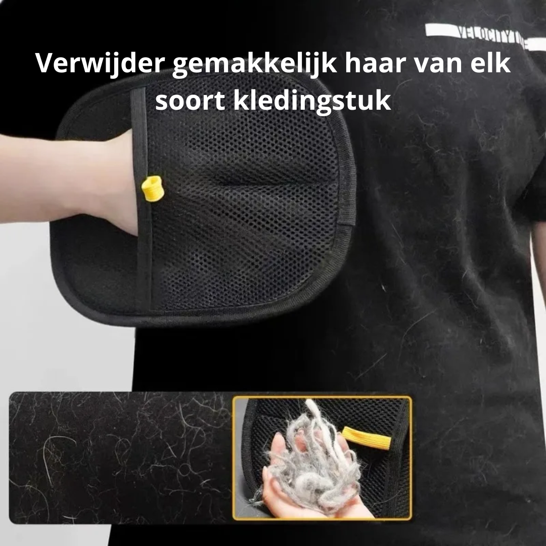 Huis & Dier Winkel- Reinigingshandschoen voor dierenharen