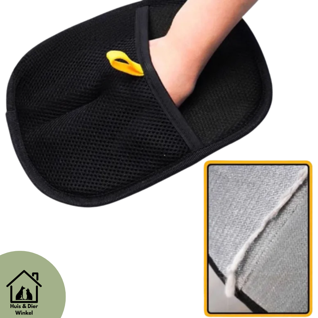 Huis & Dier Winkel- Reinigingshandschoen voor dierenharen