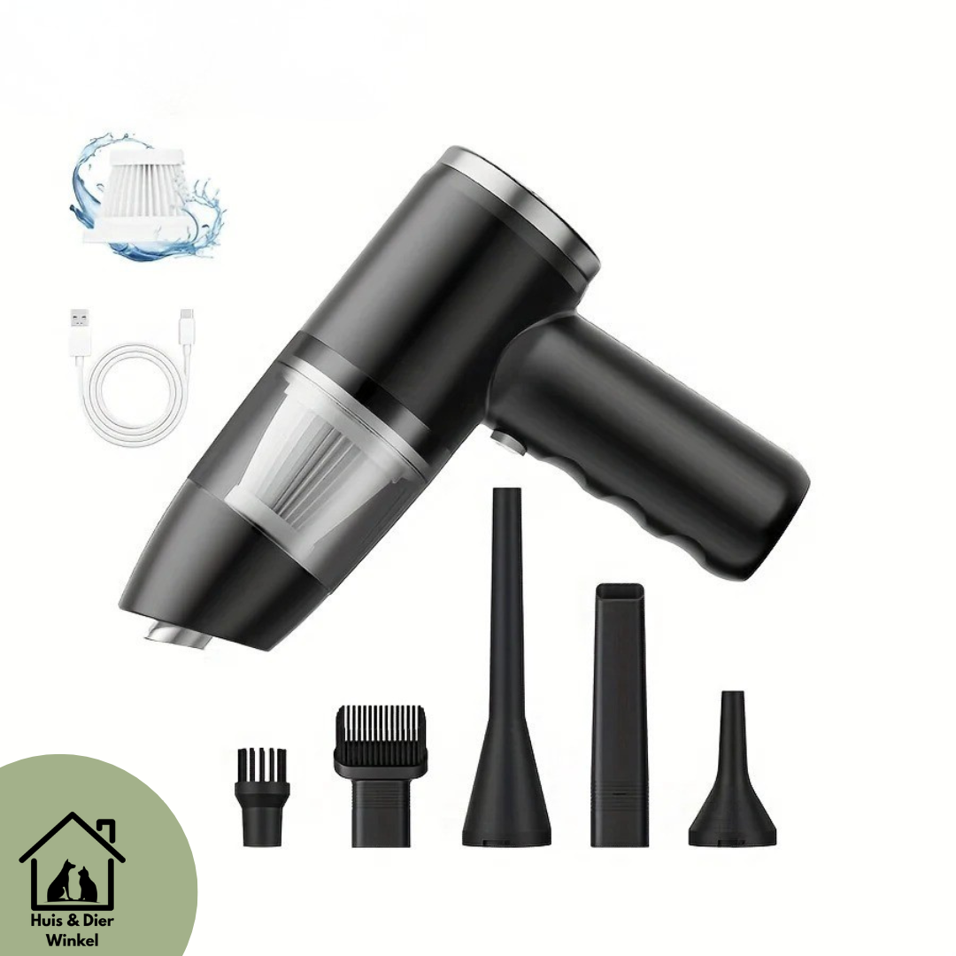 Huis & Dier Winkel - Draadloze Handstofzuiger voor op reis